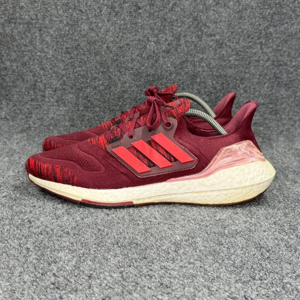 Adidas Ultraboost 22 Running Shoes Men's Size 10.5 Shadow Red Better Scarlet Run